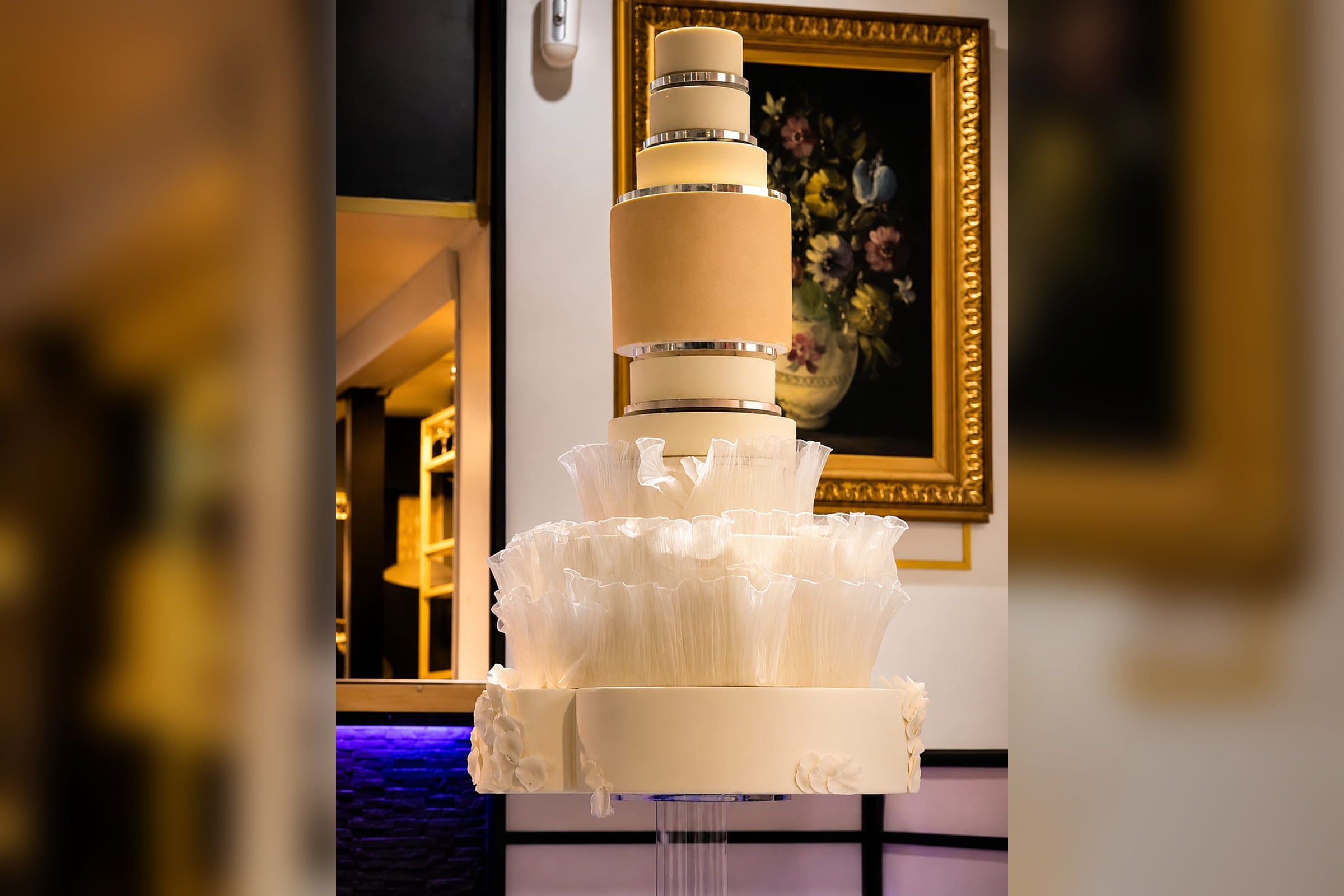 Pièce montée de mariage La Cour Sucrée — création sur mesure